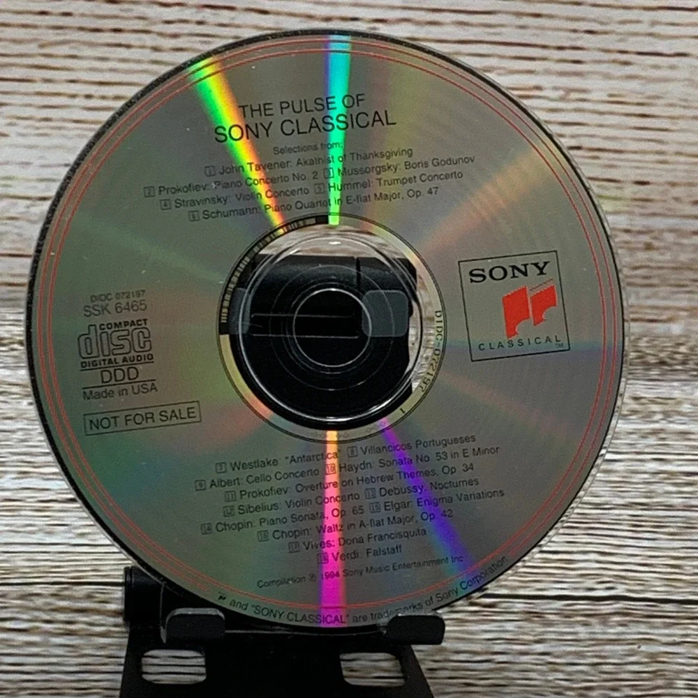 The Pulse Of Sony Classical (New Releases, Fall '94) [1994‎ CD]